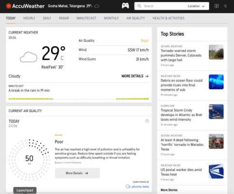 AccuWeather vs Weather.Com Which Channel Perform Best ?