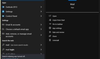 mail app